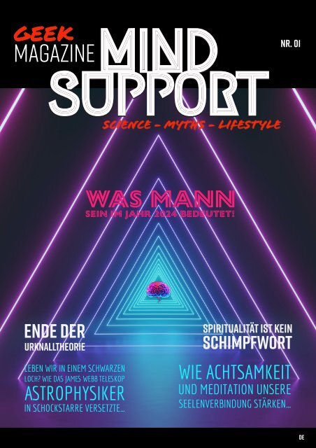 MIND SUPPORT- Geek Magazine - 1. Ausgabe - DE