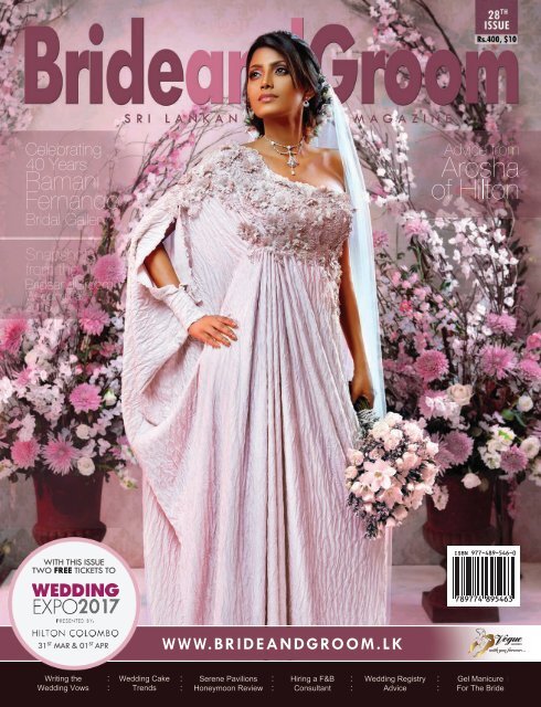 28th issue of BrideandGroom wedding magazine