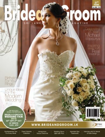 27th issue of BrideandGroom wedding magazine