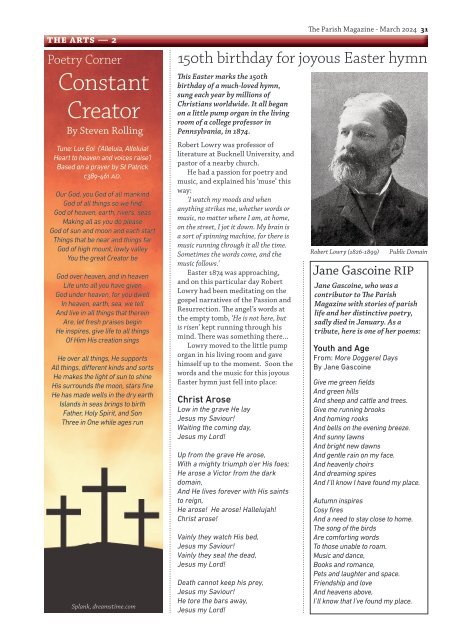 The Parish Magazine March 2024