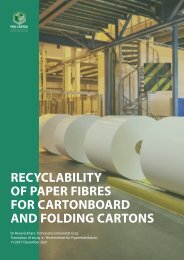 Recyclability of Cartonboard and Cartons - English