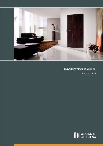 specificAtion mAnuAl