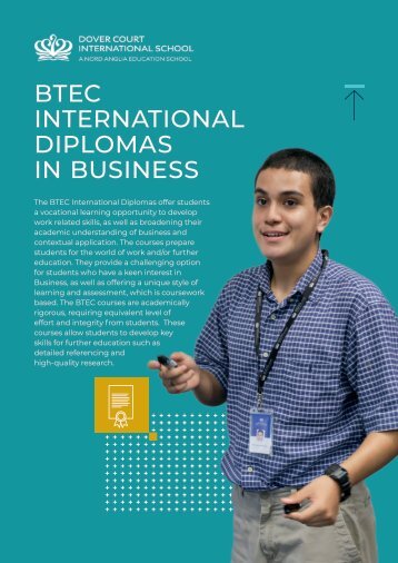 BTEC International Diplomas in Business