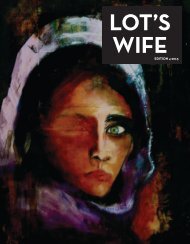 Edition Eight, 2012 - Lot's Wife