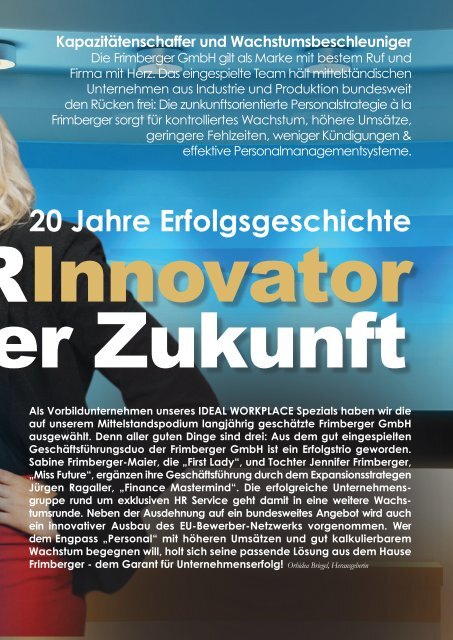 Simone und Josua Kohberg - KOSYS Ltd - INVENTOR of the year - OrhIDEAL April 2024 