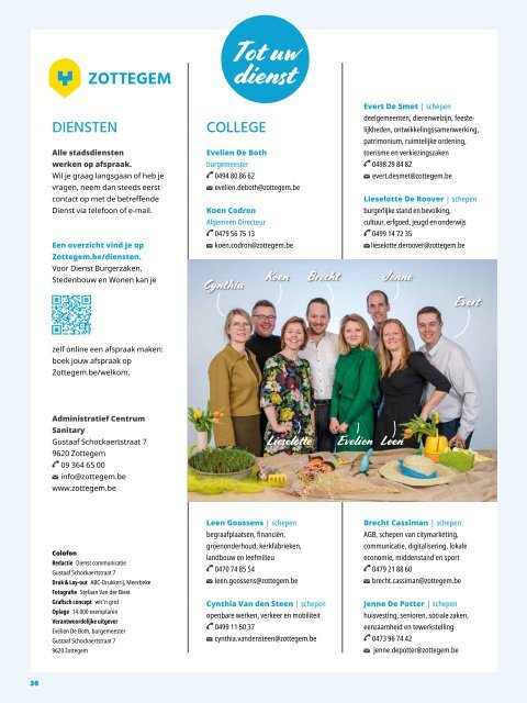 Stadsmagazine Zoveel Zottegem lente 2024