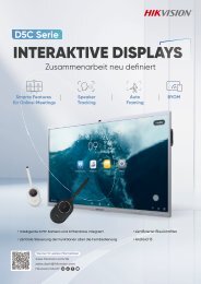 Interaktive Displays D5C Serie - Flyer DE