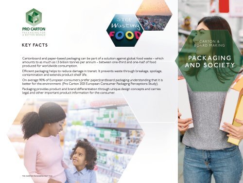 Pro Carton Fact File – Module 1 – Packaging and Society