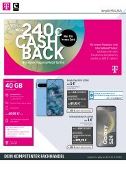 Telekom Monatsflyer Maerz 2024 