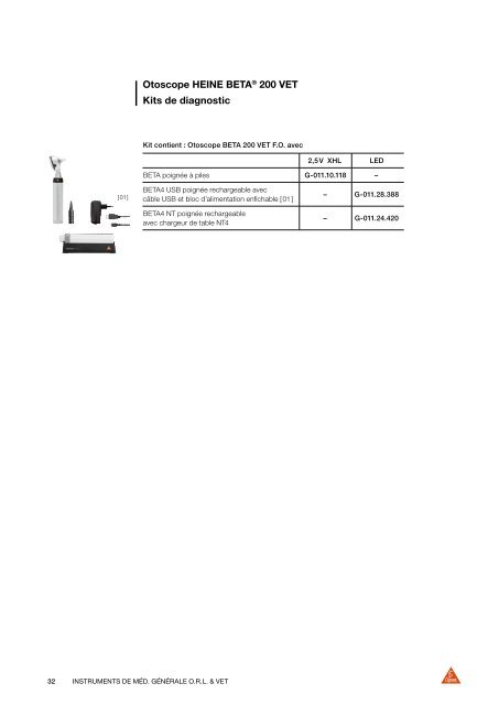 270KAT001F HEINE Catalogue