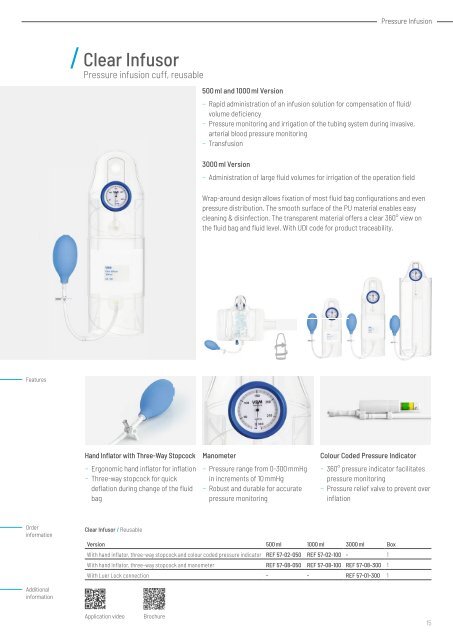 636KAT004E VBM Tourniquet Systems and Pressure Infusion