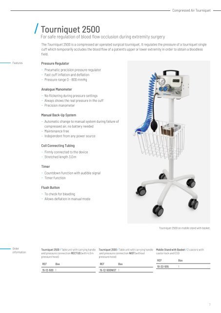 636KAT004E VBM Tourniquet Systems and Pressure Infusion