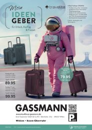 Gassmann Lederwaren Frühjahr/Sommer 2024