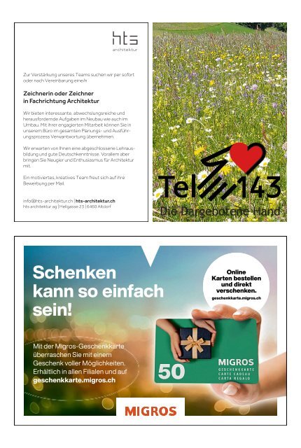 Schwyzer Anzeiger – Woche 8 – 23. Februar 2024