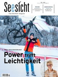 Seesicht - Das Zürichsee-Magazin Nr. 1 - 2024