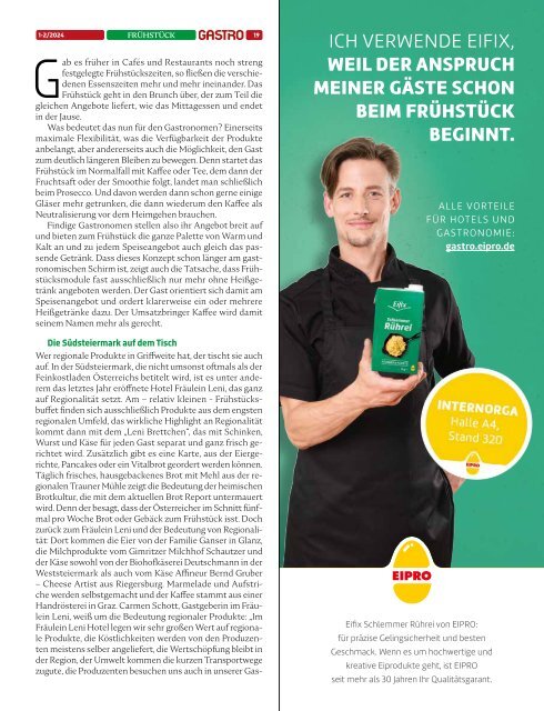 GASTRO das Fachmagazin 1-2/24