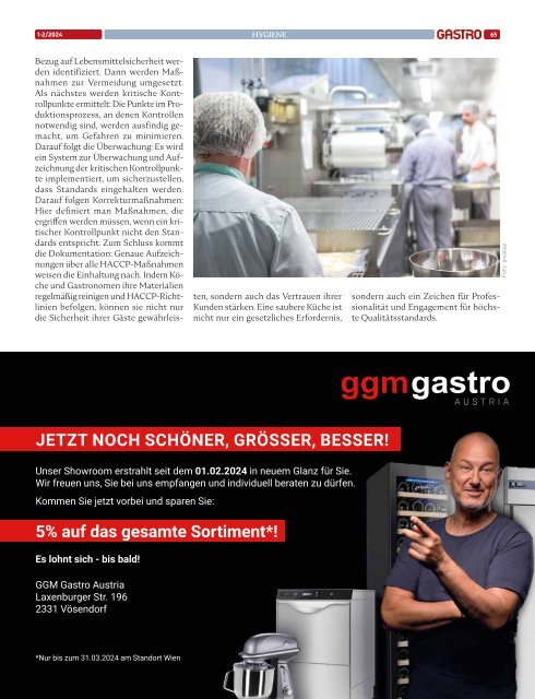 GASTRO das Fachmagazin 1-2/24