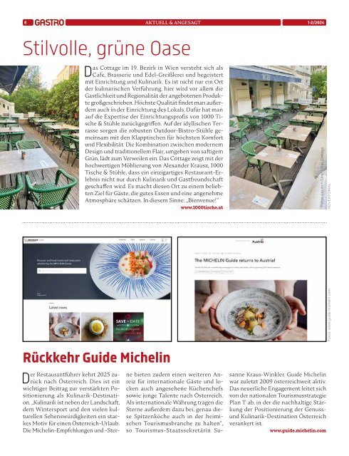 GASTRO das Fachmagazin 1-2/24