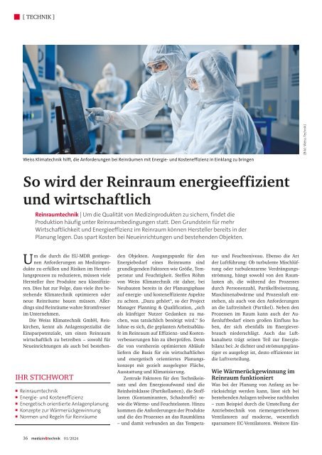 medizin&technik 01.2024