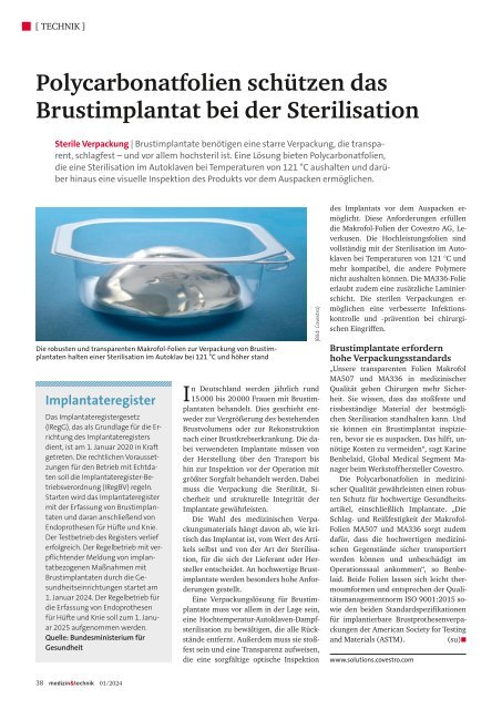 medizin&technik 01.2024