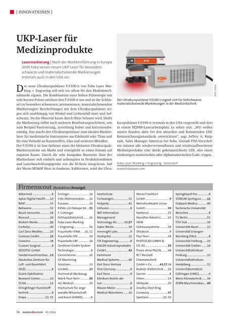 medizin&technik 01.2024