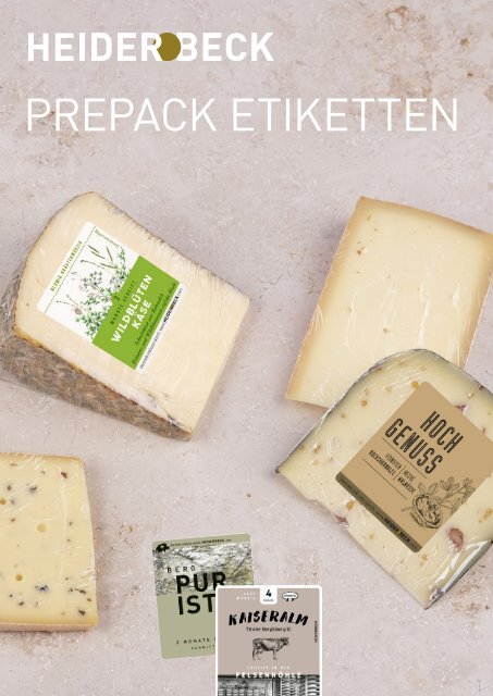 Heiderbeck Prepack Etiketten Katalog 2024