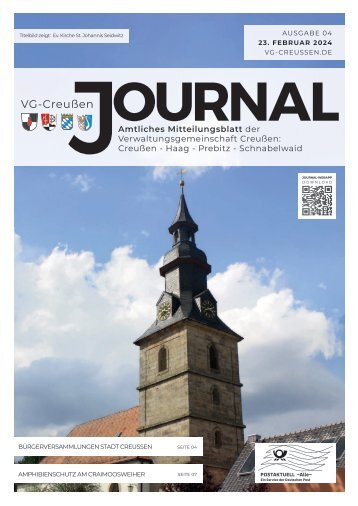 Creussen Journal - Ausgabe 23.02.2024