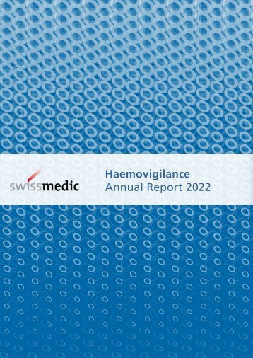 Haemovigilance Annual Report 2022