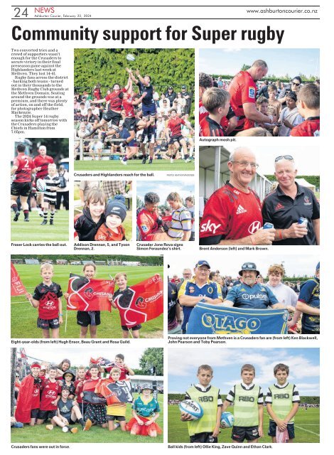 Ashburton Courier: February 22, 2024