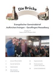 Gemeindebrief Gerolfingen Februar - April 2024
