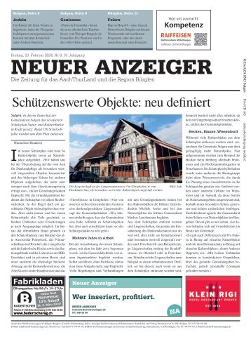 Neuer Anzeiger 23. Februar 2024
