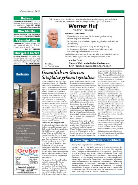 Regental-Anzeiger 04-24