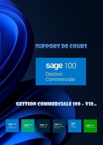 Support de cours Sage gestion commerciale 100 version10