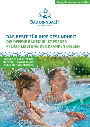 Gastgeberverzeichnis Bad Birnbach 2024