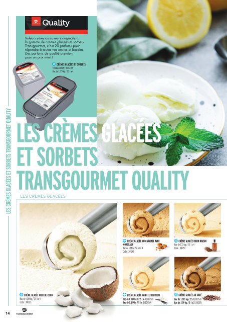 Collection Glaces - Printemps-Été 2024