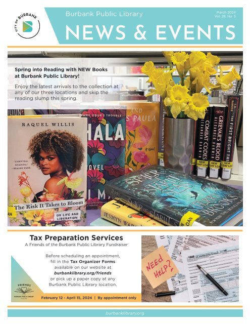 March 2024 Library News and Events