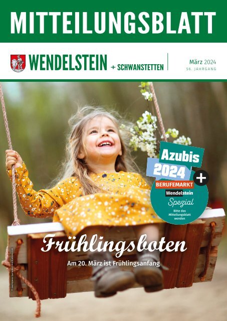 Mitteilungsblatt Wendelstein+Schwanstetten - März 2024