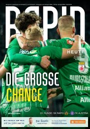 Rapid HEUTE: 342. Wiener Derby