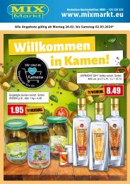 Mix Markt Kamen Wochenangebote