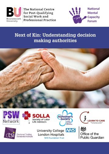 Next of Kin Understanding Decision Making Authorities