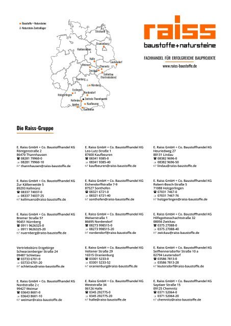 Luserna Gneis und Porphyr - Raiss