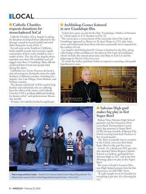 Angelus News | February 23, 2024 | Vol. 9 No. 4