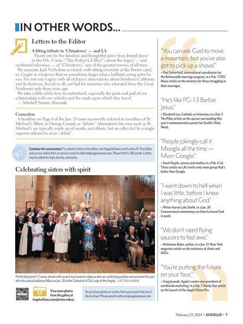 Angelus News | February 23, 2024 | Vol. 9 No. 4