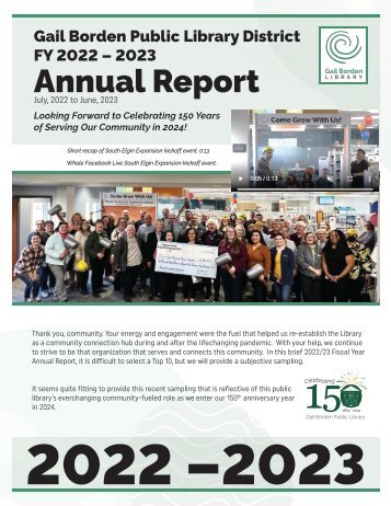 FY 2022-2023 Annual Report