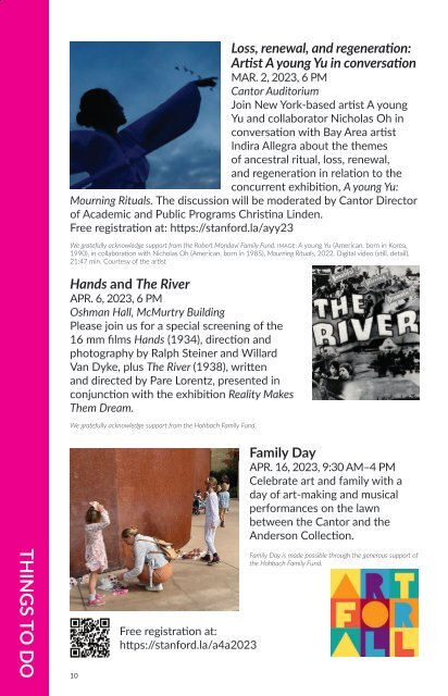 Cantor Arts Center & Anderson Collection Magazine | Spring - Summer 2023