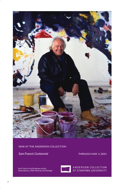 Cantor Arts Center & Anderson Collection Magazine | Fall - Winter 2023
