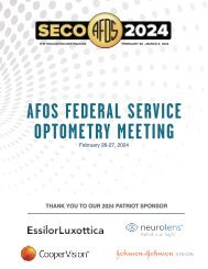 AFOS-SECO Virtual Program 2024