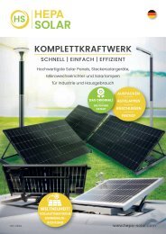 Hepa Solar Katalog