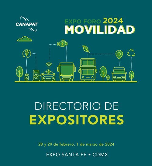 DIRECTORIO EXPO FORO MOVILIDAD 2024