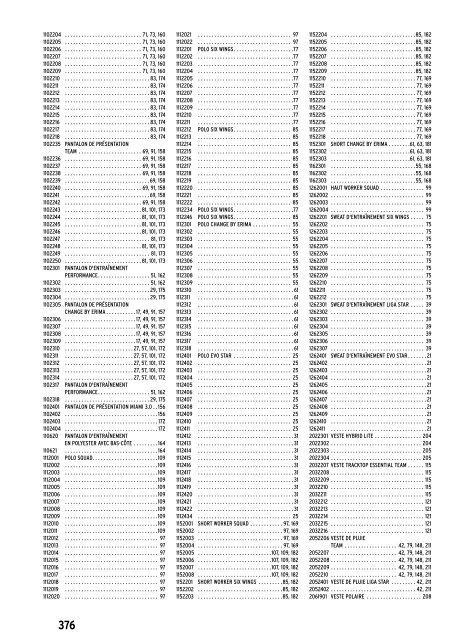 ERIMA Teamsport 2024 Frankreich (francais)